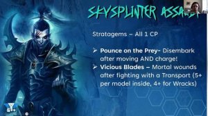 Skysplinter Assault | New index detachment levelling up Drukhari!