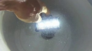 Подводный фонарь для экшн камеры с Алиэкспресс. Тест. VидеоОтzыв