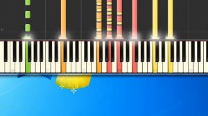 ABBA   Lay All Your Love On Me [Piano tutorial by Synthesia]