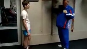 Бокс. Пневмогруша. Мастер спорта СССР Борисов С.В.