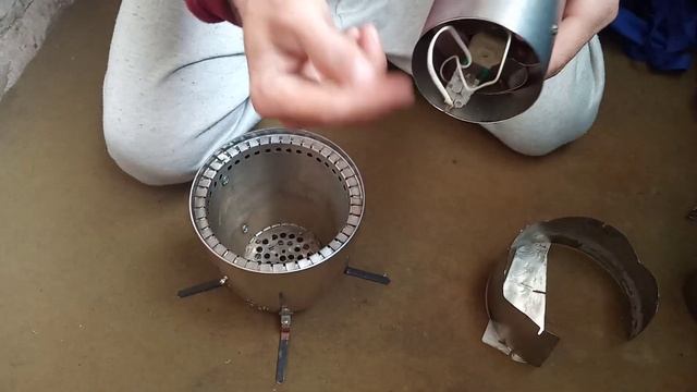 Печка,(мини) на охоту и рыбалку Печка Бонда (Бондарева )или щепоточница часть2 смотреть онлайн