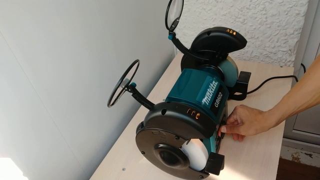 Точильно-шлифовальный станок Makita GB 602.mp4