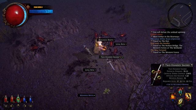 Path Of Exile Delirium Xbox One X Gameplay Lets Play 5 - Marauder