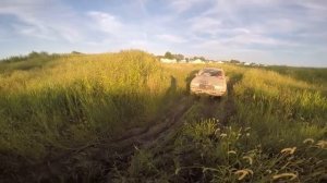 Land Cruiser 80 no lockers on 33" Ленд Крузер 80 оффроуд без блоков