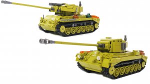 Собираем танк Першинг из LEGO - Sluban M38-B0860