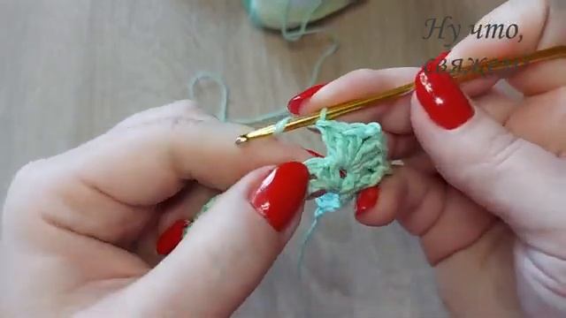 ?МЕЛАНЖЕВЫЙ УЗОР крючком или меняю пряжу! Свяжите и ВЫ! (вязание крючком для начинающих)