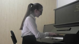 И. Беркович.  Этюд g-moll.  Исп.  Кобко  Елизавета