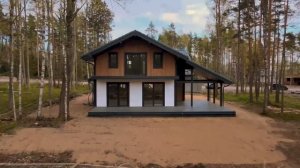 Обзор дома площадью 256 м2 в коттеджном посёлке "Акватория" на Финском заливе