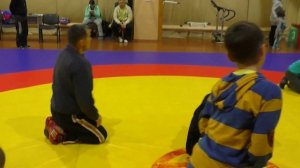 Вольная борьба. Обучение. Приёмы в партере.