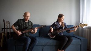 Deep Purple - Perfect Strangers - Guitar Bass Cover - Ibanez RGRT421WNF - Sterling Ray 4