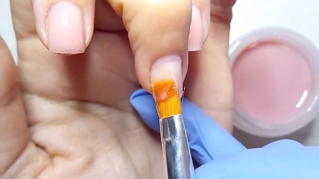 Преображение ногтей. Укрепление гелем Zaba Professional..Gel nail strengthening смотреть онлайн