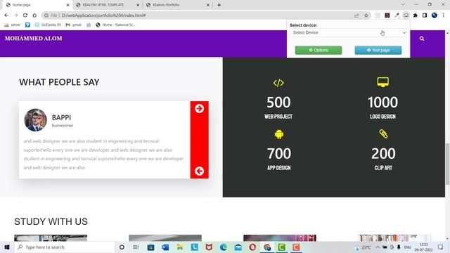 Portfolio Web Template-4 Bootstrap Latest Version смотреть онлайн
