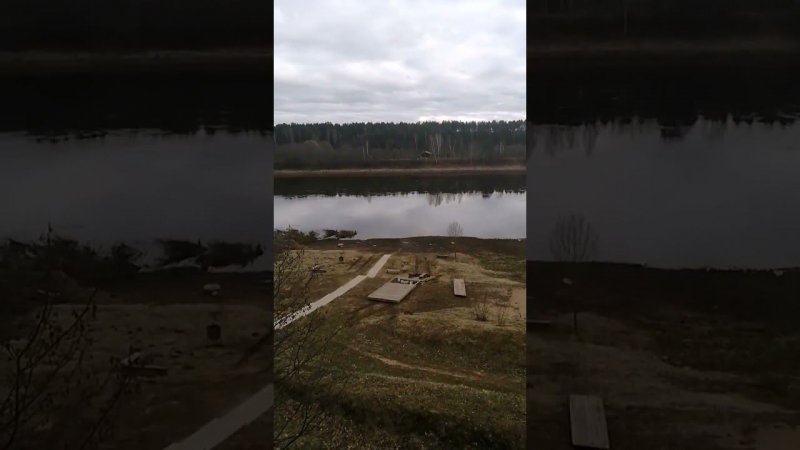 Верхняя Волга. Разлива нет.