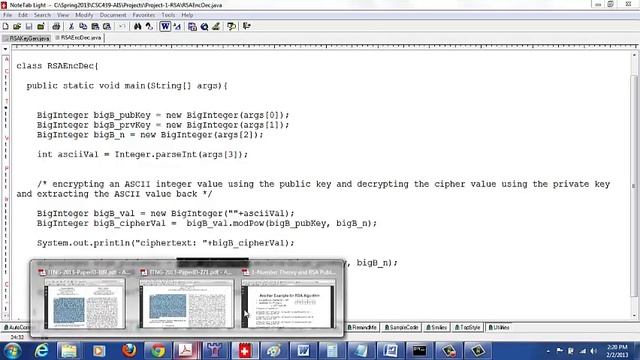 Java Code for RSA Encryption and Decryption смотреть онлайн