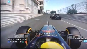 F1 2013 PS3 Monaco pit exit