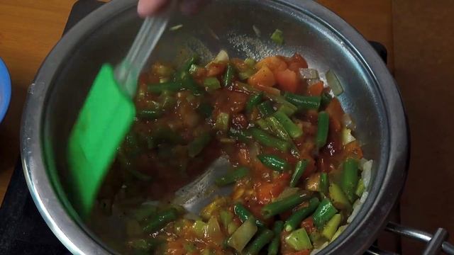 Паста с овощами или вкусные макарошки смотреть онлайн