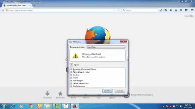 How to clear browsing history on Mozila Firefox and Google Chrome смотреть онлайн
