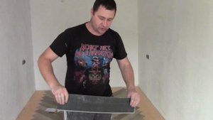 Новый объект!!! Стелим на пол Арт-винил Ёлочкой.