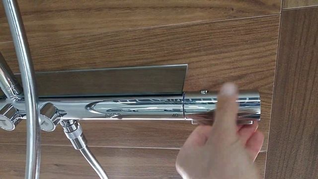 See Live Hansgrohe Axor 27984000 Showerpipe 350 душевая система