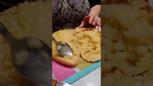 Как приготовить пироги с картошкой и луком. КАКРЭ. Национальные татарские пироги.Тесто пресное.