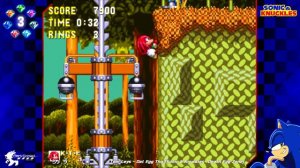 Sonic & Knuckles  Как собрать 7 изумрудов в Mushroom hill zone (Наклз)