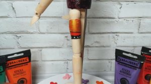 Мастер-класс Роспись деревянных манекенов от AlexGrim Studio