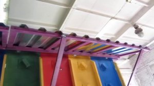Пчелопавильон Ярик 32D+S , окончание сборки,покраска.