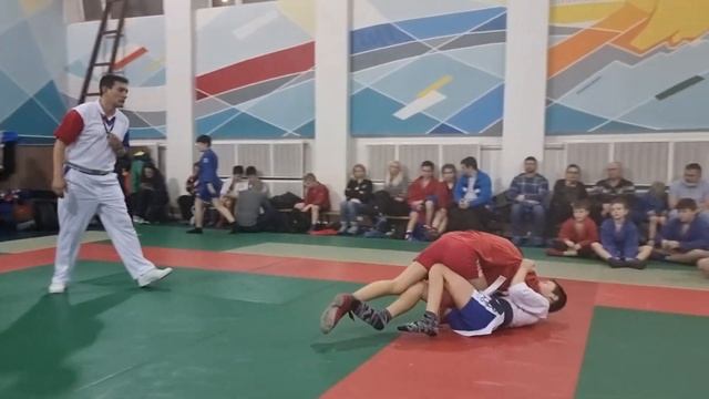 Схватка №44 VIII ежегодного Новогоднего турнира "White Year" по Самбо 25.12.2021 смотреть онлайн