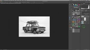 TOPAZ STUDIO 2 Creative ToolBox:Plus (Photoshop Gradient Map BW Conversion and Topaz Adjust Ai) Ep3