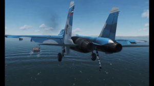 DCS Wold  |  Су-33  крушение (посадка на  палубу)