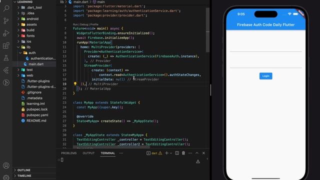 How to Authenticate with Firebase in Flutter | Flutter Firebase Tutorial #5