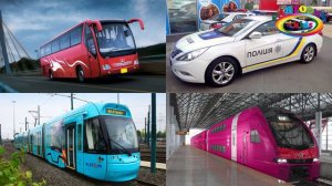 Изучаем транспорт и спецтехнику для детей. Развивающее видео для малышей