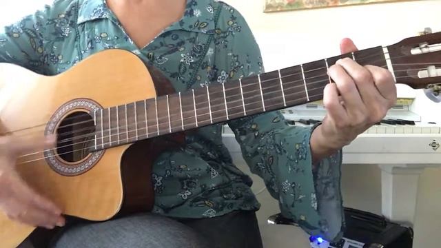 Как играть на гитаре - Love Yourself- Justin Bieber- lesson, easy chords, TABs смотреть онлайн