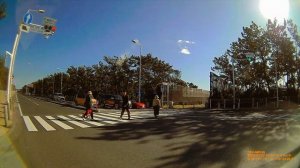 ドライブレコーダー KENWOOD DRV-MR745　HONDA N-BOXカスタム(JF3)　フロントカメラ映像