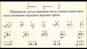 УРОК 12 | МУАЛЛИМ САНИ | БУКВЫ "ДАЛЬ" د  | "ЗАЛЬ" ذ