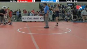 FILA Cadet 49 kg / 108 lbs. - Ali Hernandez vs. Mckenzie Bacich