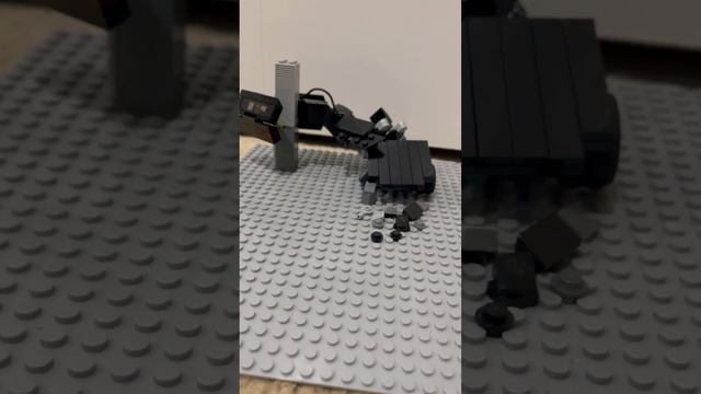 Lego Audi RS6 crash