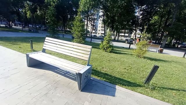 ГДК,фонтан "Танцующие журавли",сквер "Дубки",Уфа,Башкирия,Россия