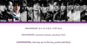 SEVENTEEN Super Lyrics (세븐틴 손오공 가사) (Color Coded Lyrics)