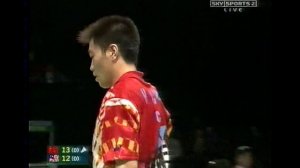 All England Chen Hong vs Roslin Hashim MS SF Badminton 2003