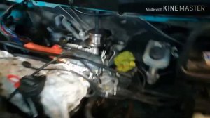 Mercedes Vito демонтаж форсунки закисшей
