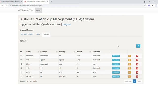 Build a CRM System with PHP & MySQL : Introduction (1/10)