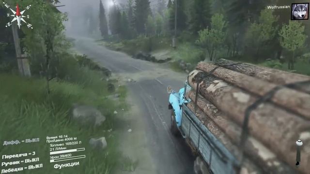 Spintires прохождение карты Широкая река часть 5 смотреть онлайн