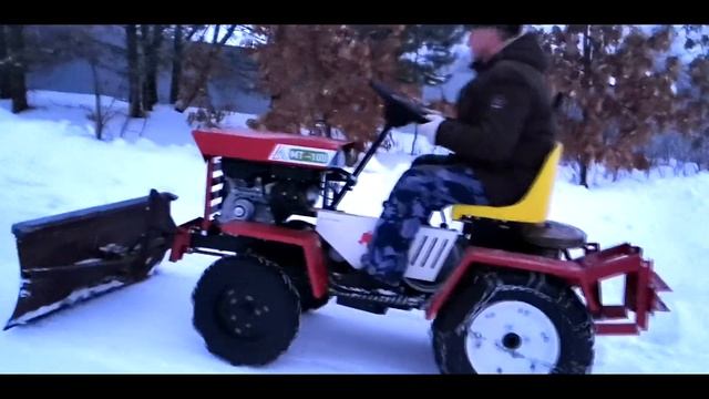 Честный обзор минитрактора МТ-100 Агромаш Часть 3 смотреть онлайн