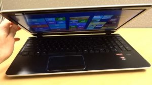 HP ENVY dv6z-7200 Screen Demo with 1920 x 1080 Full-HD Matte Screen