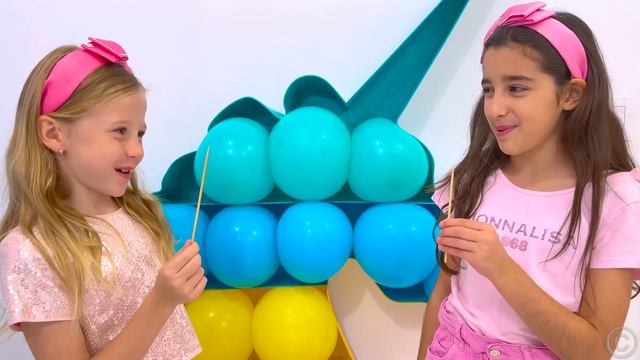 Nastya and dad make a giant slime смотреть онлайн