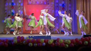 ГРУНЯ.Ансамбль эстрадного танца "Кураж".  танец