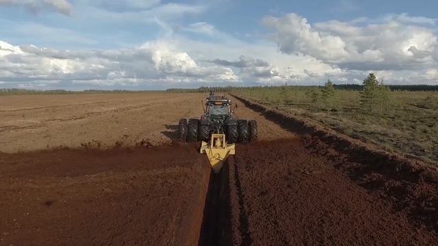 ШНЕКОВЫЙ КАНАВОКОПАТЕЛЬ Suokone MeriPeat OJK. ПРОВОДКА КАНАВ и ВОССТАНВОЛЕНИЕ ТОРФЯНЫХ ЗАЛЕЖЕЙ