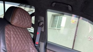 Toyota Land Cruiser Prado - перешили потолок, покрасили потолочный пластик, элементы салона