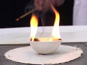 039  Горение бензола